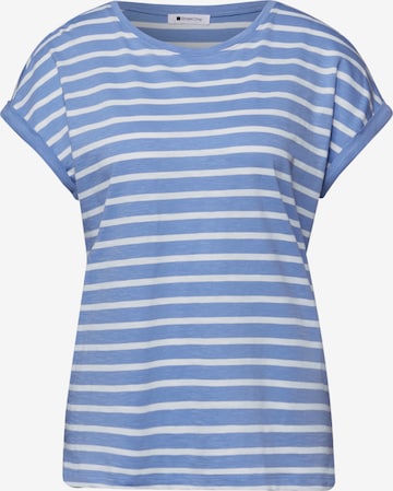 STREET ONE Shirt in Blue: front