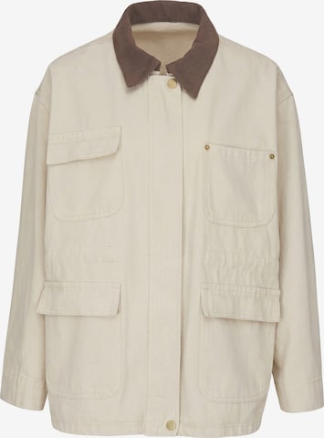 MYMO - Chaqueta de entretiempo en beige: frente