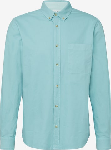 s.Oliver Button Up Shirt in Blue: front