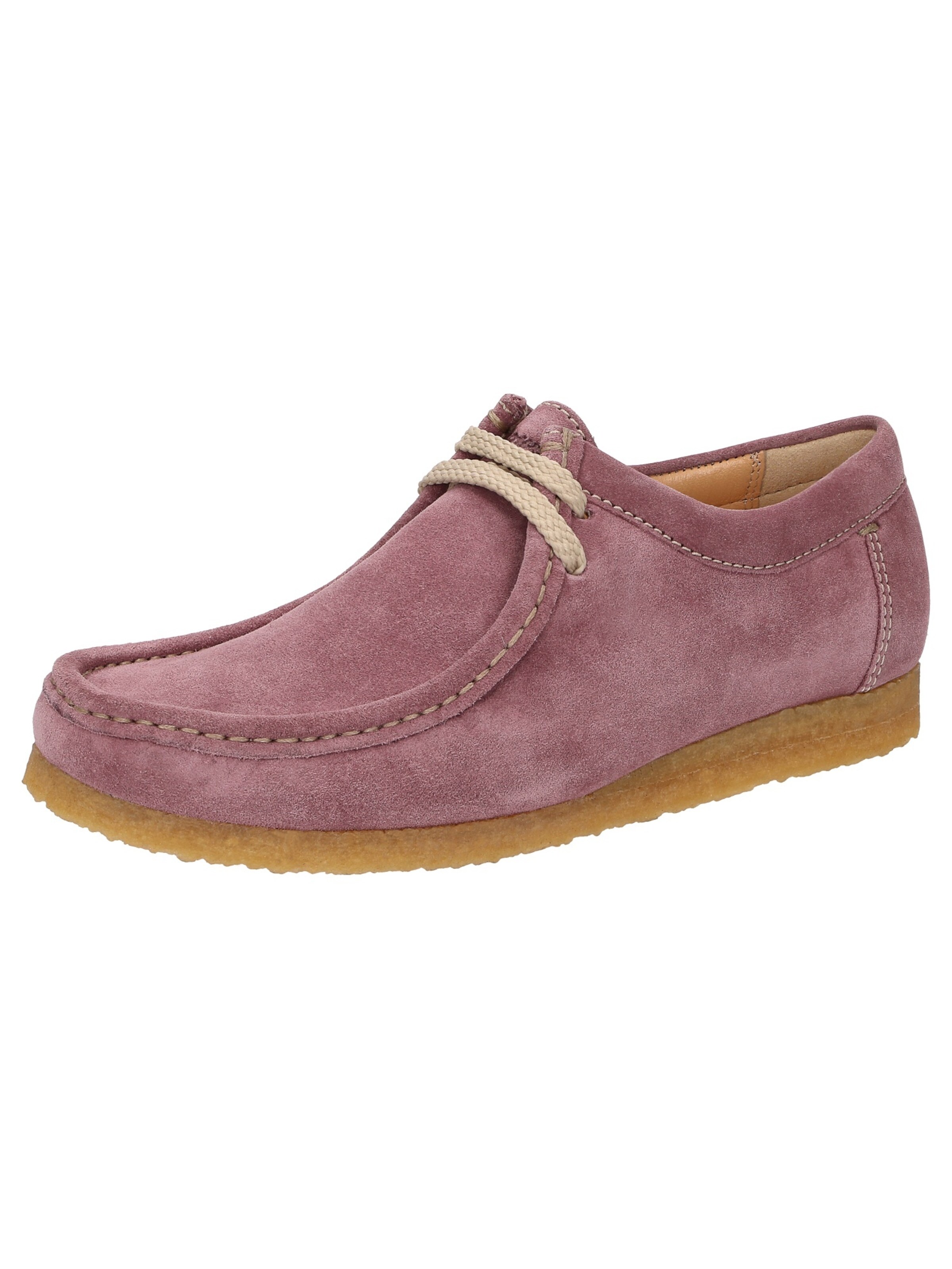SIOUX Mocassins in Roze: voorkant