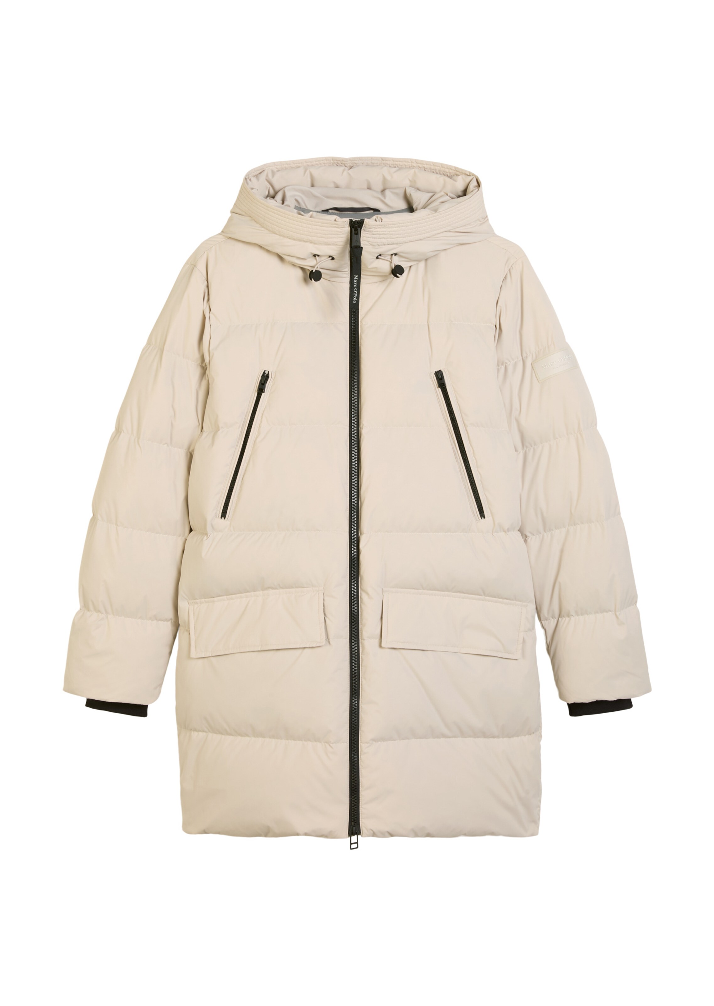 Marc O'Polo Winterjas in Bruin: voorkant