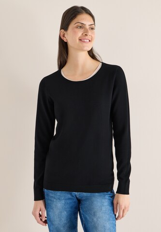 CECIL Pullover in Schwarz: Vorderseite