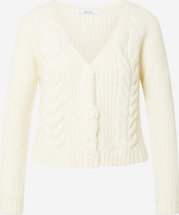 ABOUT YOU Knit Cardigan 'Alena' in Beige: front