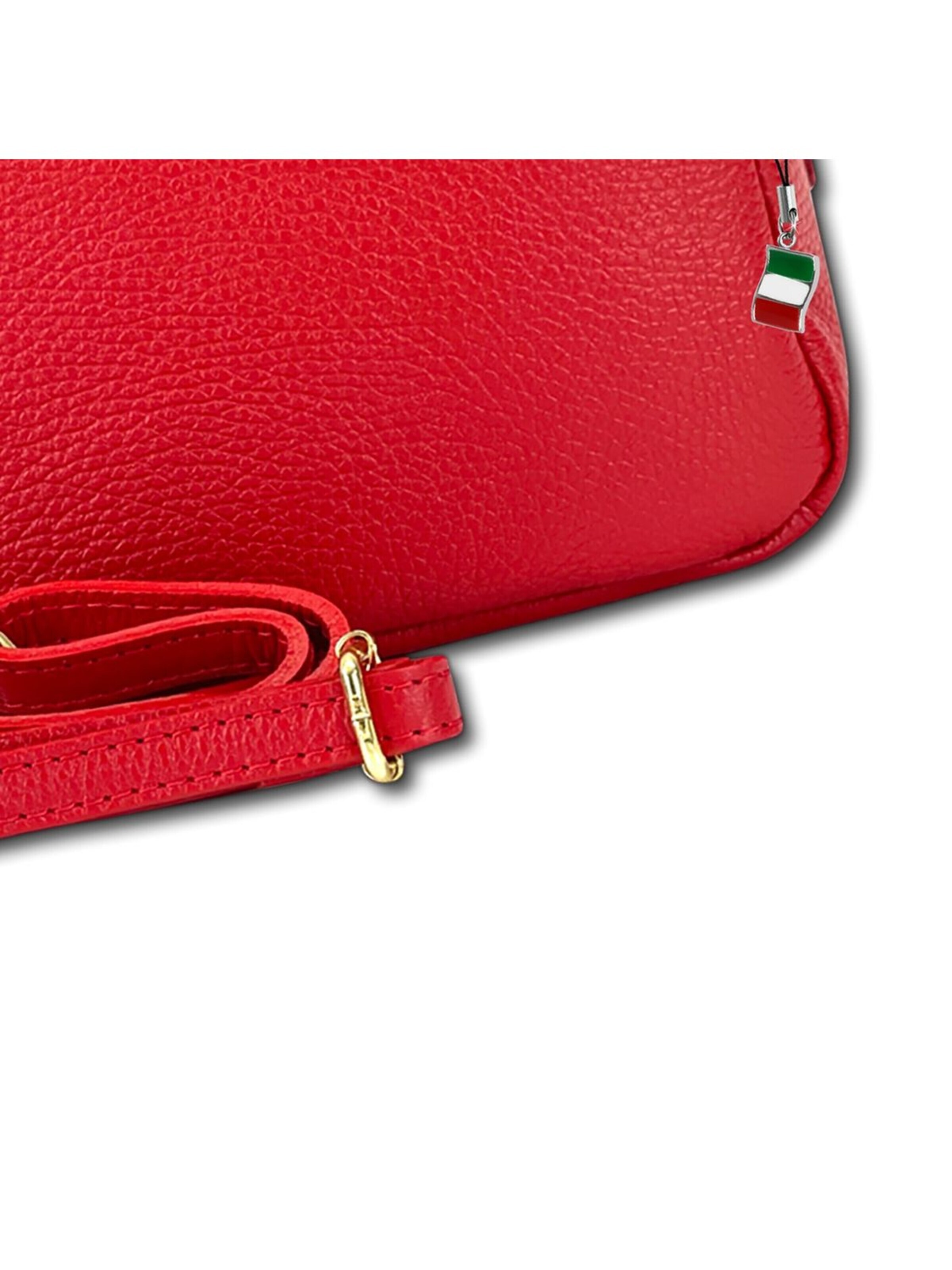 Florence Schoudertas in Rood