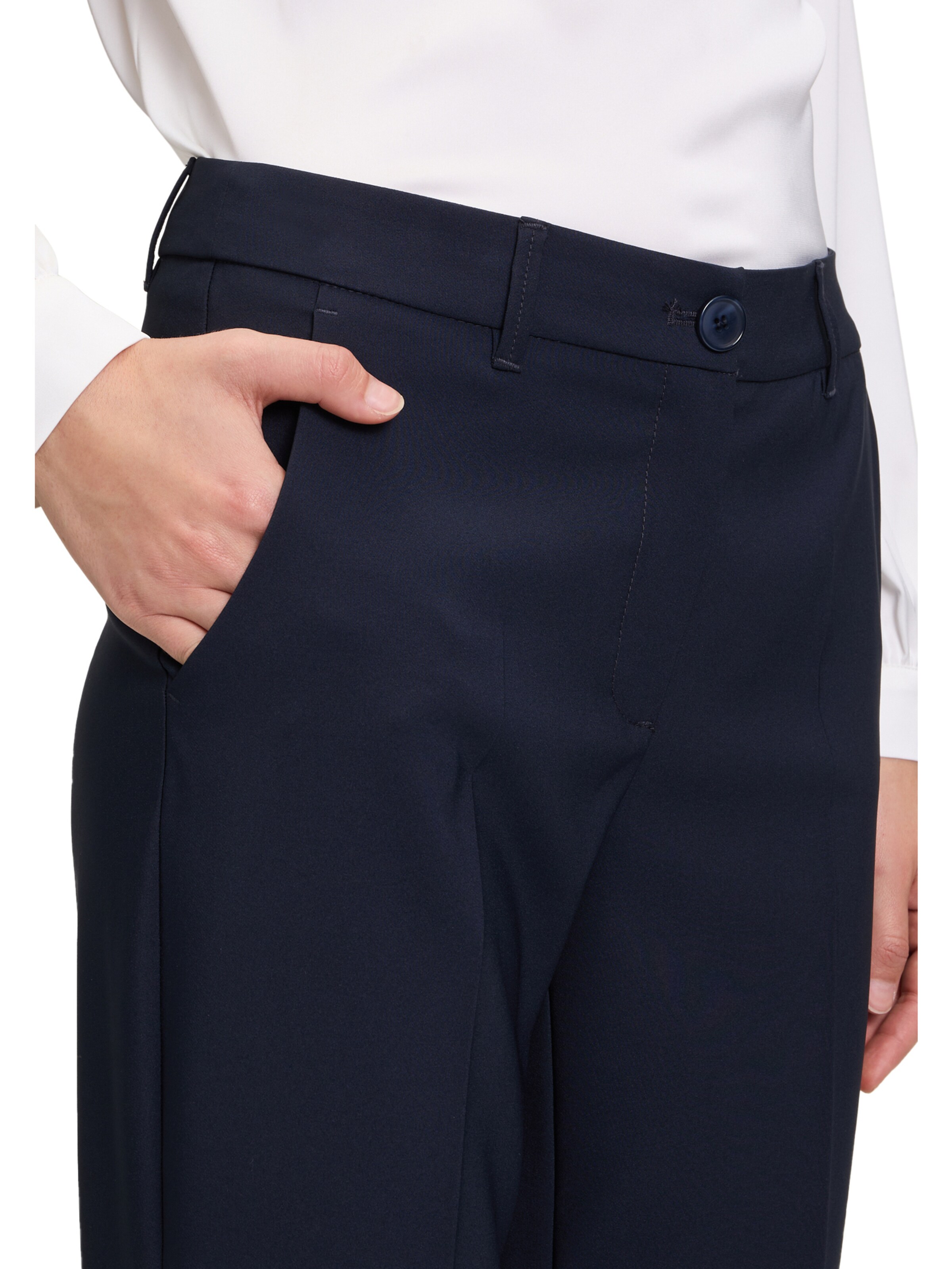 regular Pantaloni con piega frontale di Betty Barclay in blu