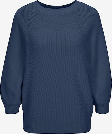 Pull-over MADELEINE en bleu : devant