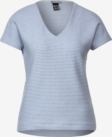 STREET ONE - Camiseta en azul: frente