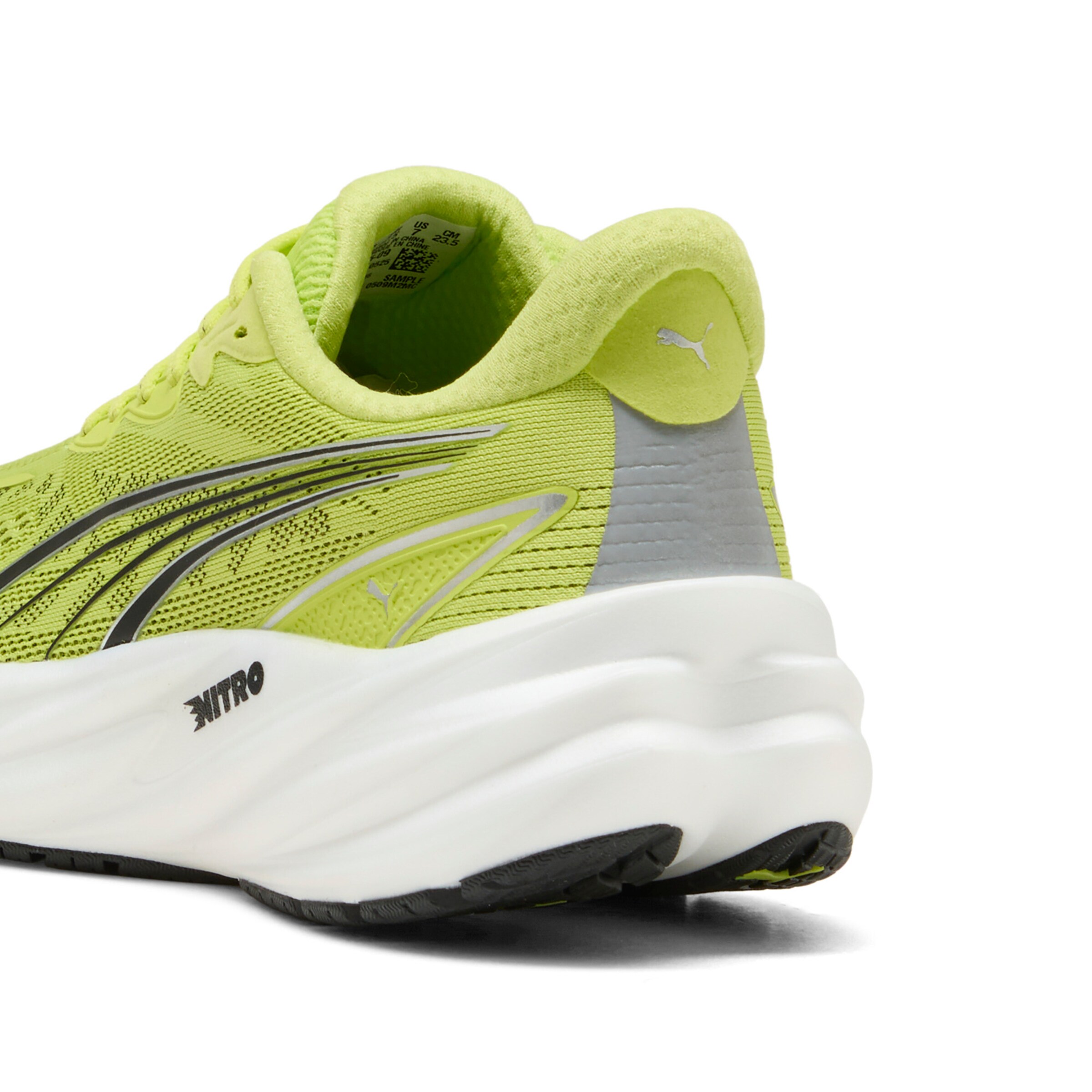 Chaussure de course 'Velocity NITRO 5' PUMA en vert