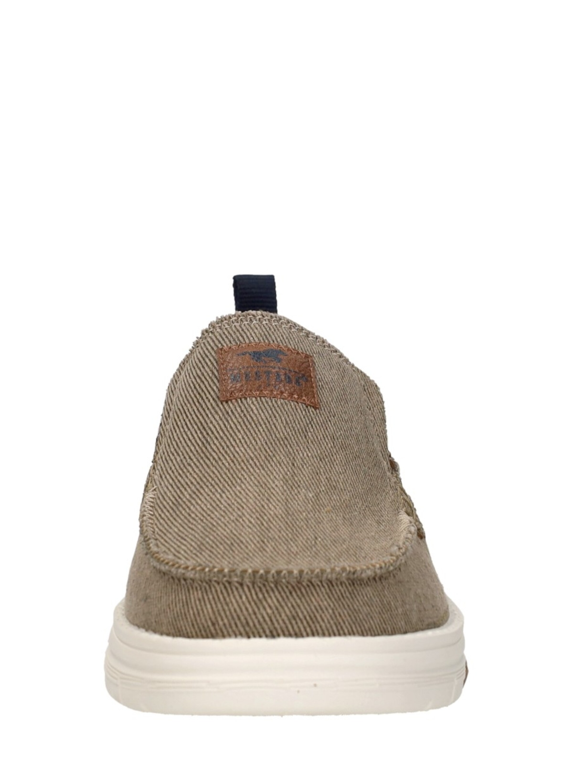 MUSTANG Slipper 'Sneakers Laag'‌‌‌‌‌ in Beige