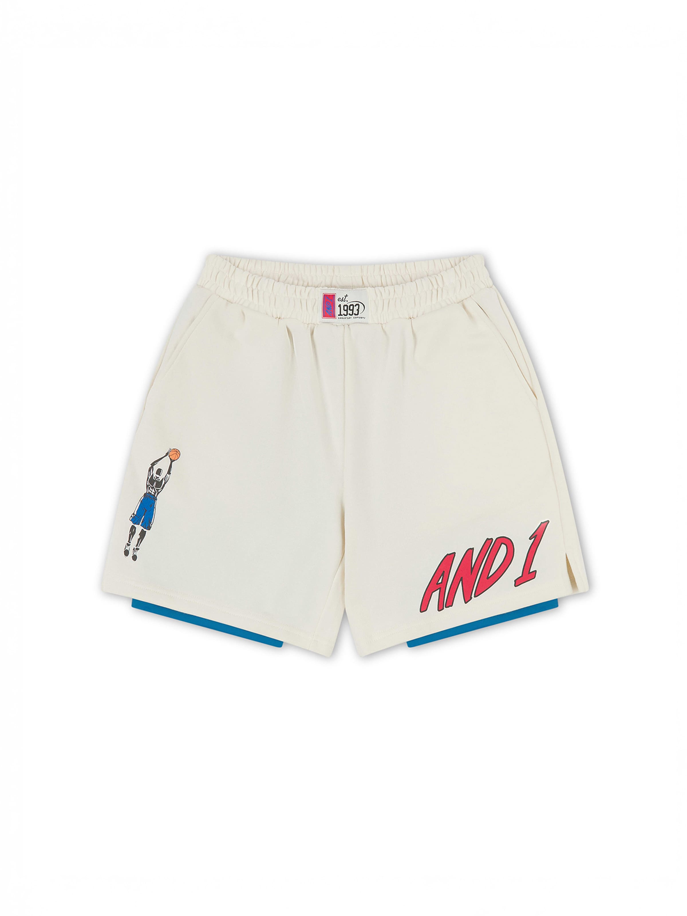 Regular Pantalon AND1 en beige : devant