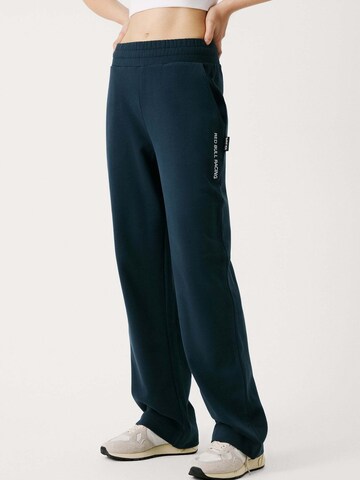 Wide leg Pantaloni di Red Bull Racing x Pepe Jeans in blu: frontale