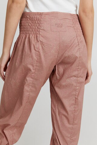 PULZ Jeans Tapered Hose 'JILL' in Pink