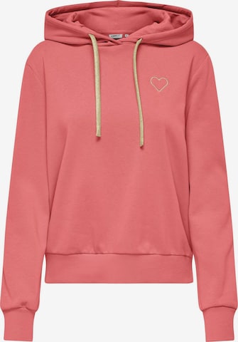 ONLY Sweatshirt 'ONLNoli' in Orange: front