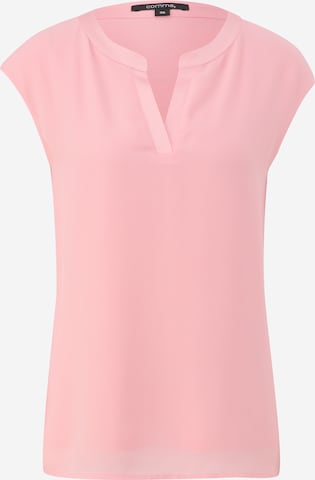 COMMA Blouse in Roze: voorkant