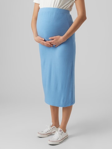 MAMALICIOUS Skirt 'Soph' in Blue: front
