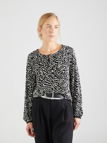 COMMA Blouse in Zwart: voorkant