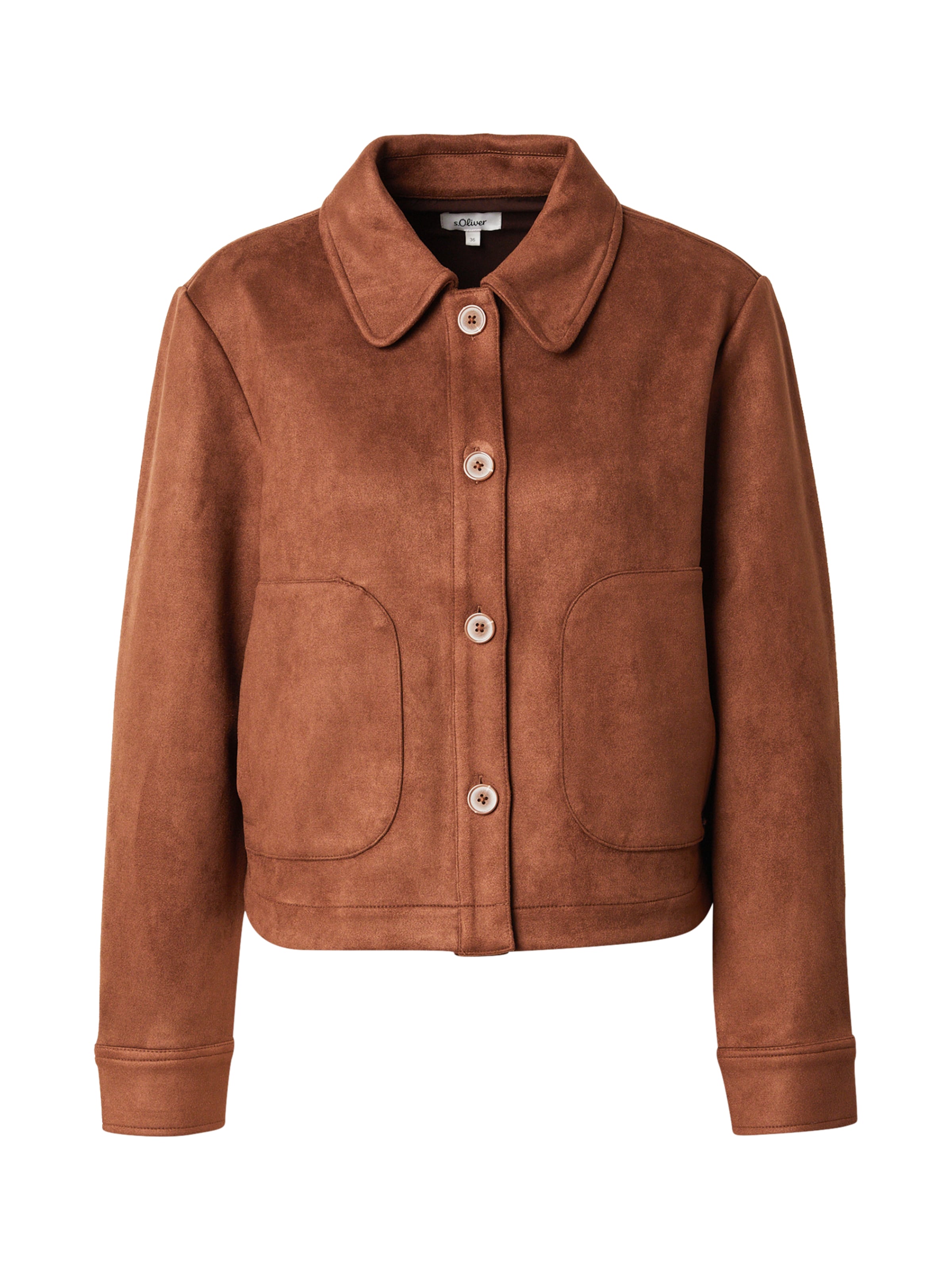 s.Oliver Overgangsjakke i brun: forside