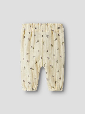 Effilé Pantalon 'NBFDORTHEA' NAME IT en jaune