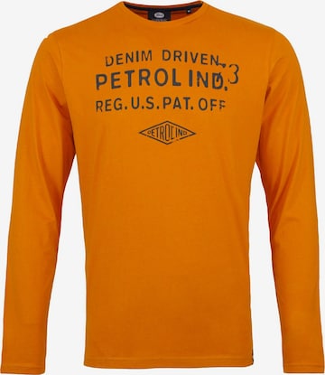 Maglietta di Petrol Industries in arancione: frontale