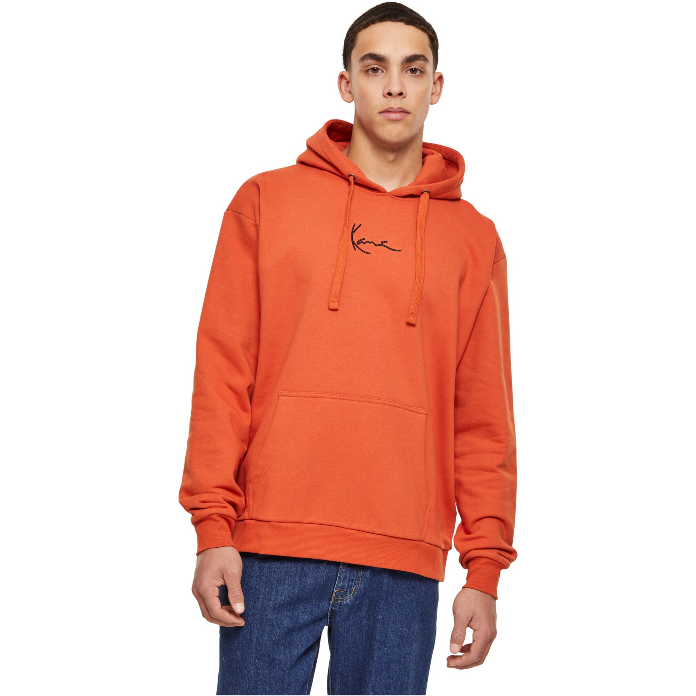 Sweat-shirt 'KM-HD011-042-01 KK' Karl Kani en orange