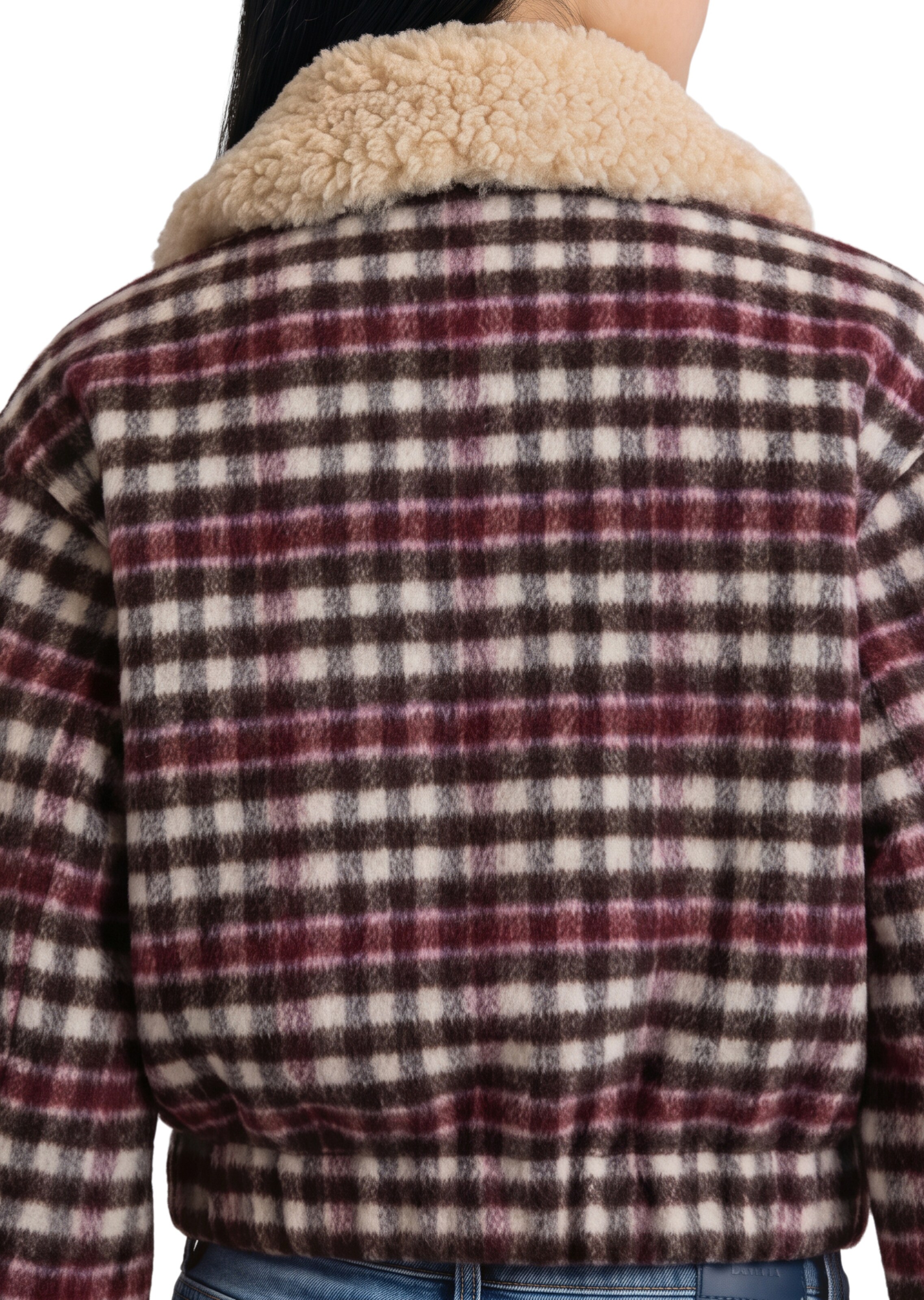 Marc O'Polo DENIM Between-season jacket in White: back
