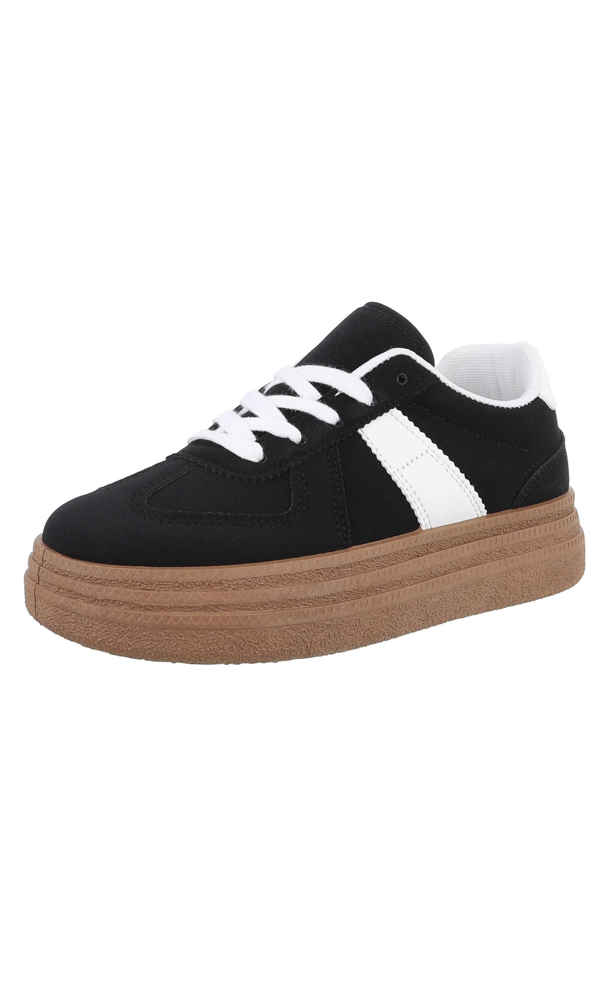 Ital-Design Sneakers in Black / White, Item view