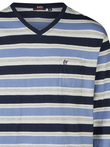 HAJO Pajamas long 'Klima-Light' in Blue