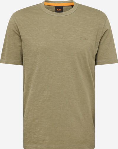 BOSS T-Shirt 'Tegood' in khaki, Produktansicht