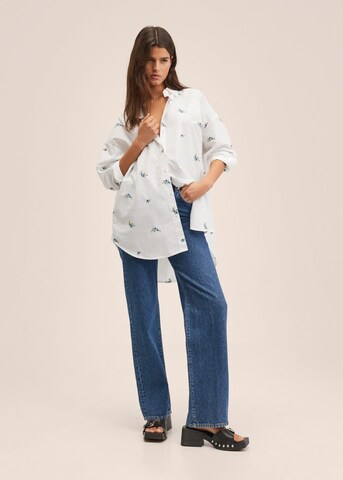 MANGO Blouse 'Floripa' in White