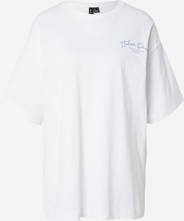VERO MODA Oversized Shirt 'VMHAILEY' in White: front