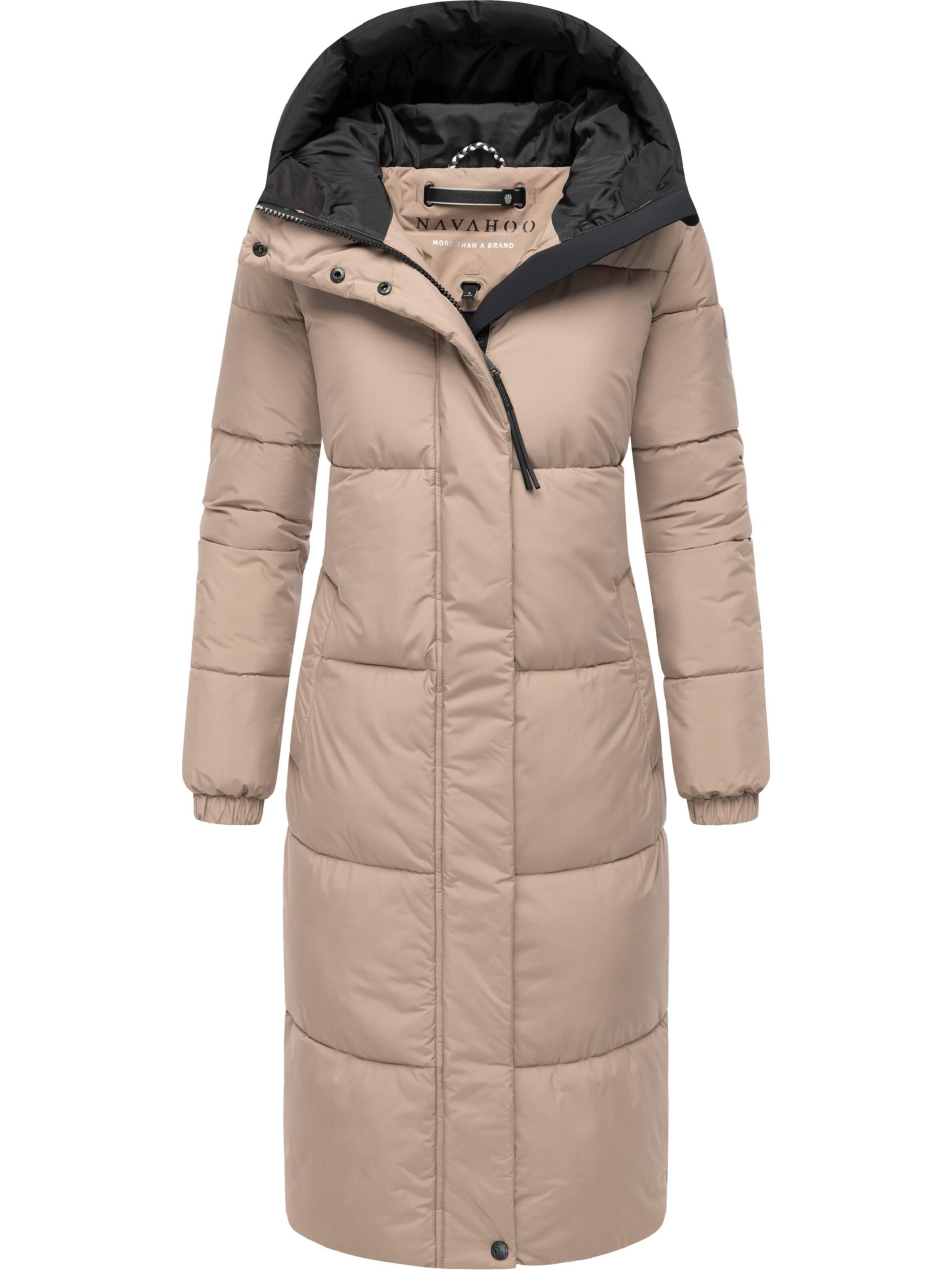 NAVAHOO Mantel 'Taublüte XIV' in Beige