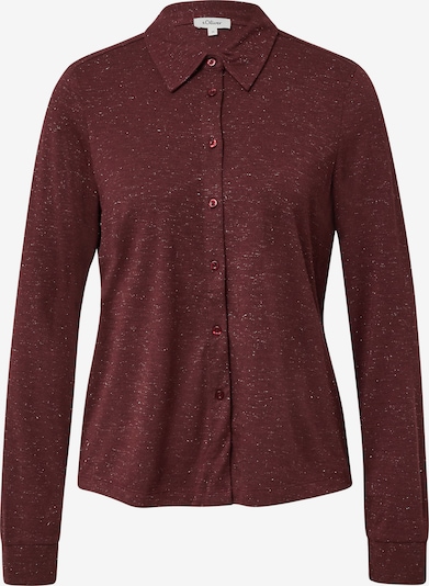 s.Oliver Shirt in bordeaux, Produktansicht