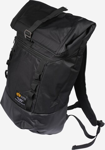 ALPHA INDUSTRIES - Mochila em preto