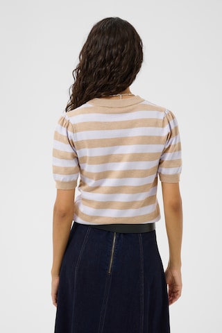 SAINT TROPEZ - Jersey 'Mila' en beige