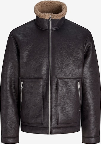JACK & JONES Kurtka przejściowa 'JORSALAMANCO' w kolorze czarny: przód