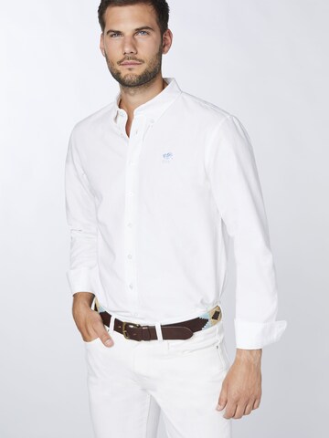 Polo Sylt Regular fit Button Up Shirt in White