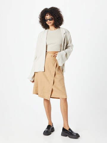 UNITED COLORS OF BENETTON Rok in Beige