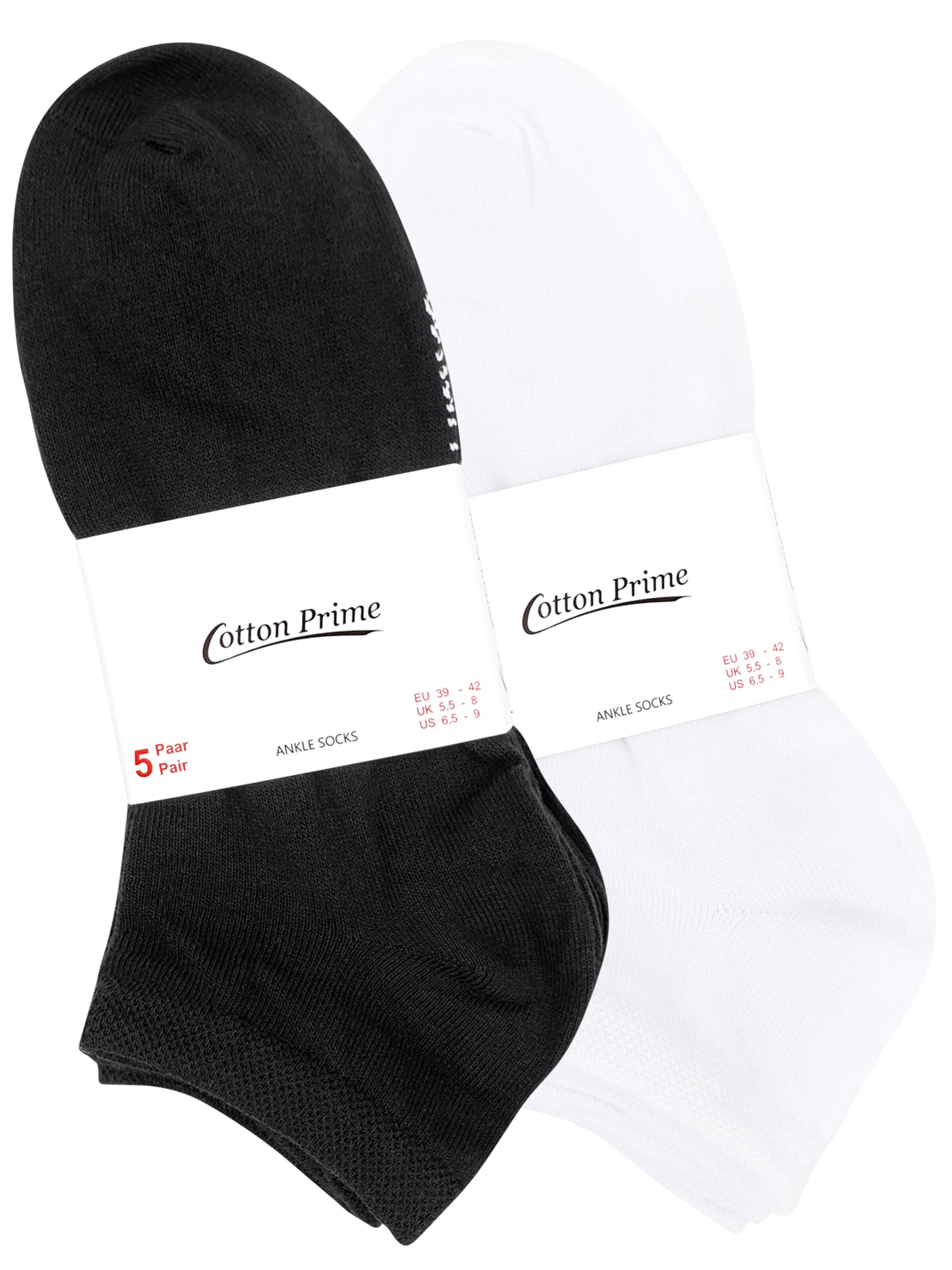 Cotton Prime Socks in Black
