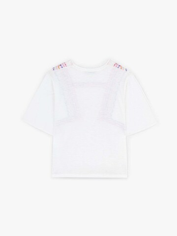 Scalpers Shirt 'Etnic' in White