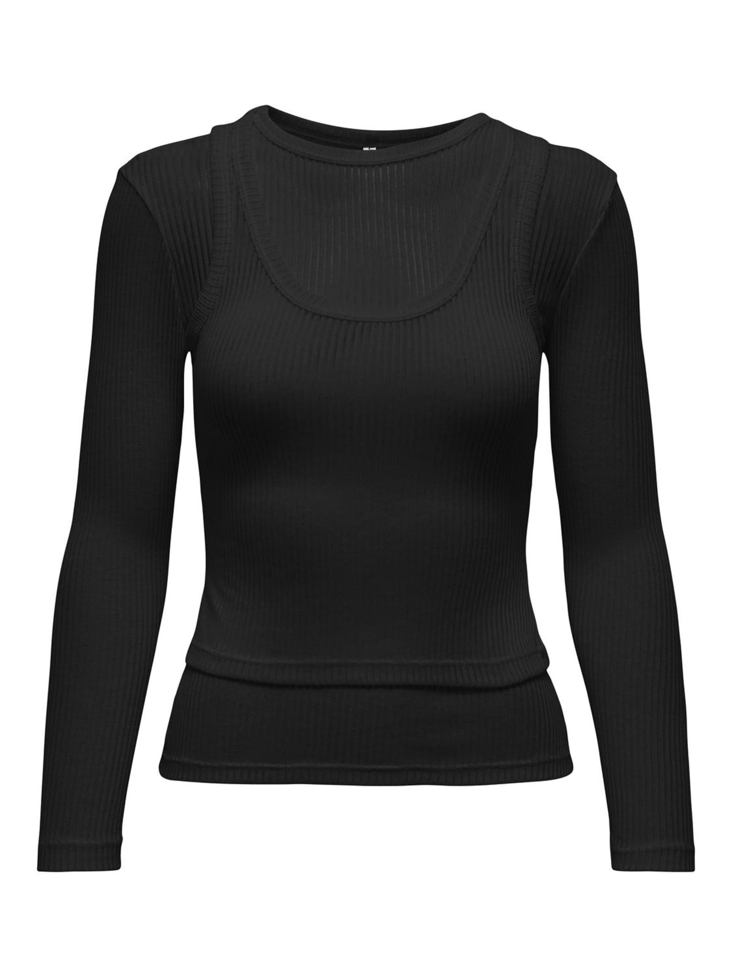 ONLY Shirt 'ONLTilde' in Schwarz: Vorderseite