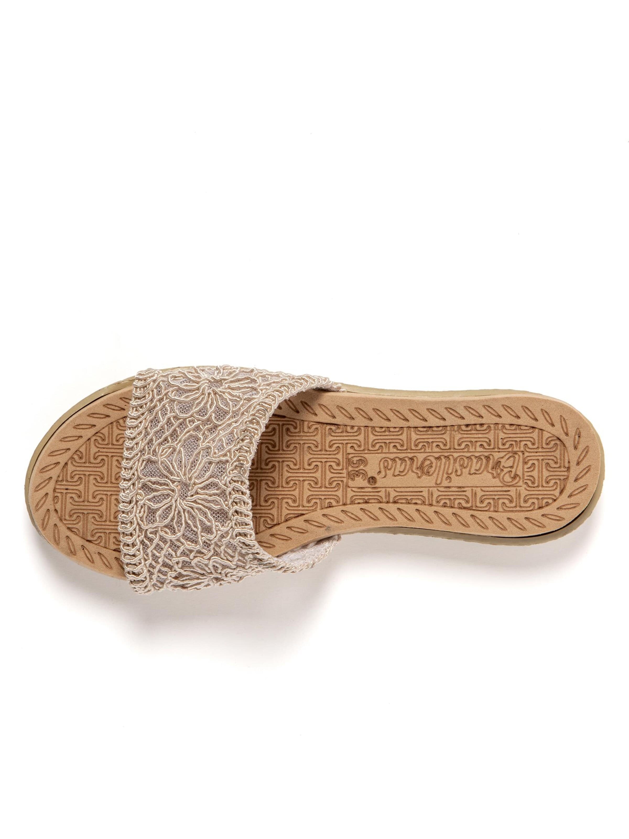 Brasileras Sandale 'Breezie'‌‌‌‌‌‌‌ in Beige