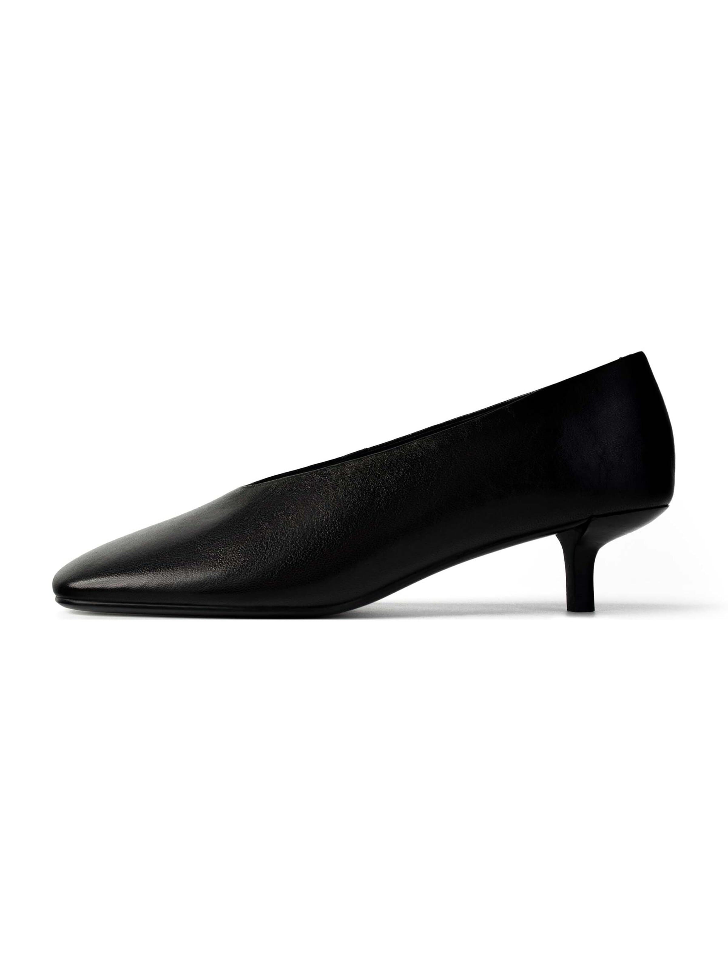 L37 HANDMADE SHOESCipele s potpeticom 'COCO MIRAGE' - crna boja: prednji dio