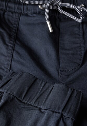 STREET ONE Slimfit Hose in Blau