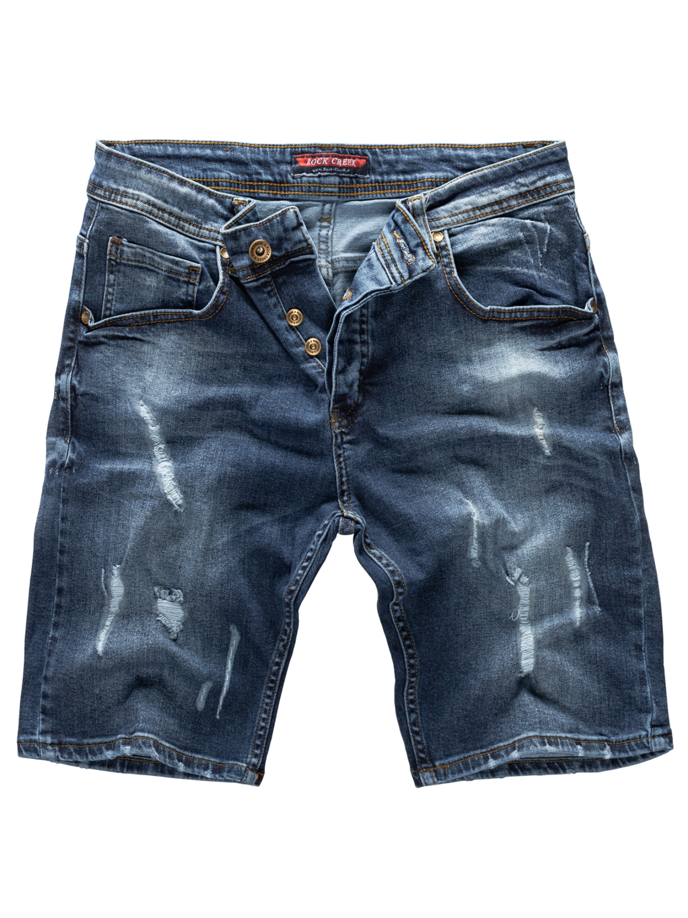 Rock Creek Regular Shorts in Blau: Vorderseite