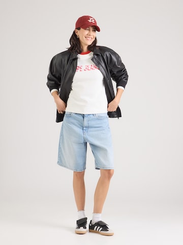 Pepe Jeans - Sudadera 'Celeste' en blanco