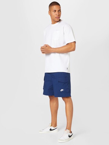 Nike Sportswear - Loosefit Calças cargo em azul