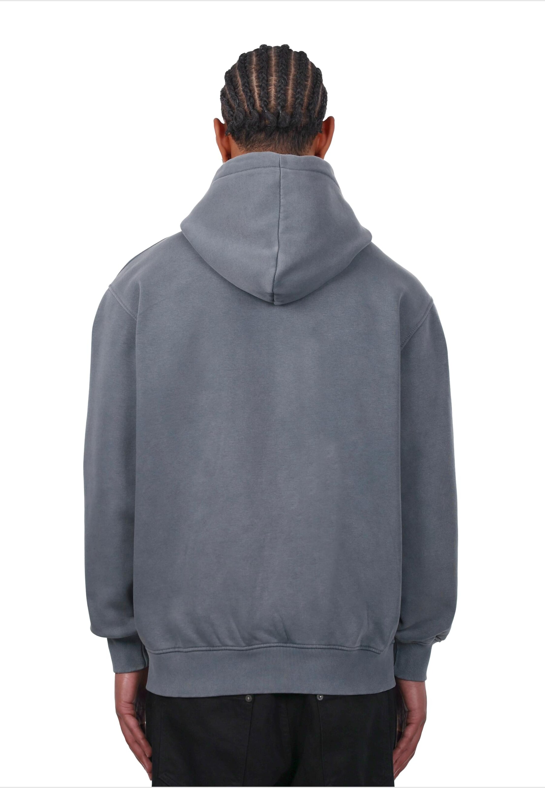 Dropsize Sweatjacke in Grau