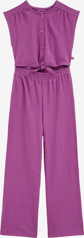WE Fashion Overall värissä lila: etupuoli