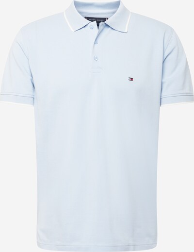 TOMMY HILFIGER Poloshirt in navy / hellblau / feuerrot / weiß, Produktansicht