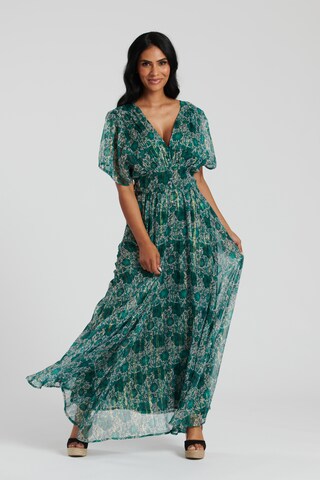 Robe South Beach en vert : devant